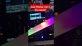 Las fiestas con o sin luces #dj #djs #luces #led #light #fiestas