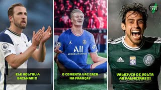 KANE VOLTA A BRILHAR, VALDÍVIA VOLTARÁ PARA O PALMEIRAS, HAALAND VAI PARA O PSG! FRED PODE SER PRESO