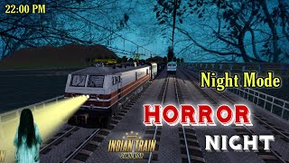 Indian Train Simulator Night Mode gameplay after New Update | Horror Night Experience at 22:00 PM