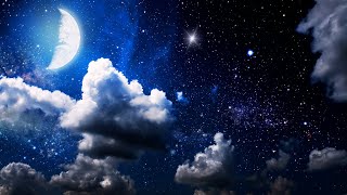 Healing Sounds: Stress Relief with Stars & Moving Clouds