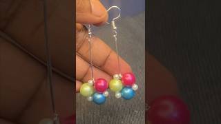 DIY How To Make Earrings at home 57 #shorts #viral