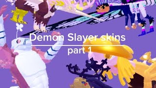 Demon slayer skins Creatures of sonaria #creaturesofsonaria #creaturesofsonariaroblox #demonslayer