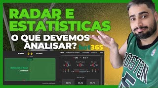 O QUE DEVEMOS ENTENDER NO RADAR DA PARTIDA NA BET365?