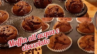 Muffin all'acqua e cioccolato كاب كيك بالماء وشكلاطة مع سر نجاحه سيدهشك انتفاخه احسن أروع من الجاهز