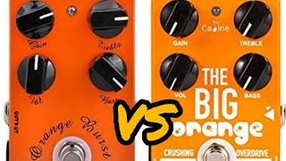 Caline Orange Burst VS Caline The Big Orange Showdown!