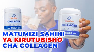 Tiba ya ngozi, magonjwa ya mifupa na joint. Watu wanaostahili kutumia kirutubisho cha Collagen