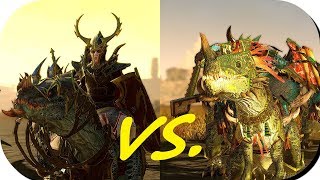 Total War: Warhammer II ♦ Fight Club ♦ Cold One Dread Knights vs. Horned Ones