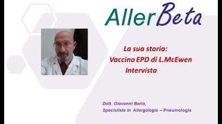 Intervista al dott. Borio sul vaccino per le allergie