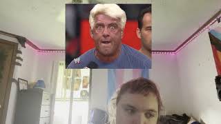 reacting to ric flair promo