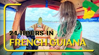 24 HOURS IN FRENCH GUIANA | THE TRANSPORTATION CAMP | LOCAL RUM | STREET FOOD