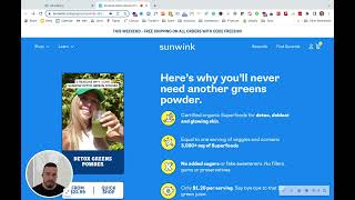 DTC Landing Page Review: Sunwink