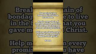 Prayer for tonight for freedom #shorts #christian #prayer