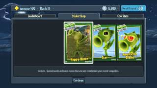 PVZ Garden Warfare - Pea Shooter Level 4 Pack Opening