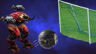 Playing SOCCER in Walking War Robots!