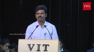 Address by Mr. G.V. Selvam Vice President, VIT