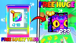 HOW To Get Ultra Lucky Tile & Huge Pet For Free in Pet Simulator 99