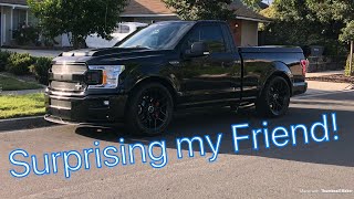 Surprised my LIGHTNING friend with the Shelby SUPER SNAKE F-150!