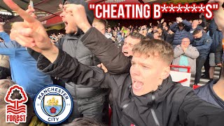 Man City Sing “YOU CHEATING B******S, YOU KNOW WHAT YOU ARE!” At Nottingham Forest