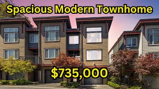 SEE INSIDE 4-Bed Townhome – Low Maintenance, High Style Living! Langford, BC