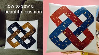 cushion cover making at home #cushioncover #pillowcase #sewing