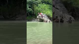 swimming @maputing bato river laiban tanay