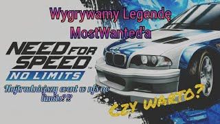 Jak wygrać (albo raczej nie przegrać) legendę MostWanted w NFS NL? czyli BMW M3 GTR. Wygrywamy to!