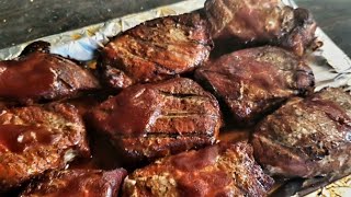 Smoked Pork Chops On DIY Smoker