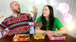 Couple Tries Indian Desserts