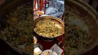 Crispy Korean Fried Rice 🍚 Made Table Side #youtubeshorts #shorts #shortvideo #short #shortsvideo