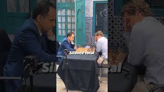 Magnus Carlsen play like a champion in silence