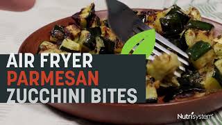 Air Fryer Parmesan Zucchini Bites