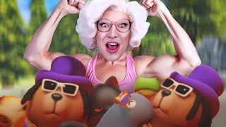 Alpha Granny goes BEAST MODE 🍪 More Party Animals!