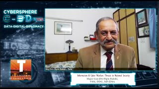 Information & Cyber Warfare: Threats to National Security || Maj Gen (Dr) Bipin Bakshi