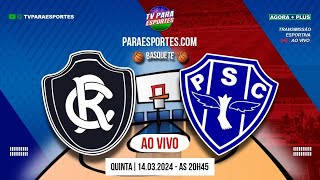 REMO X PAYSANDU - BASQUETE AO VIVO HOJE