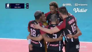 Sesi Sp vs Goias Volei  | Brazilian Men's Volleyball League  2022