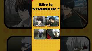 Who is Stronger? || Anime Quiz