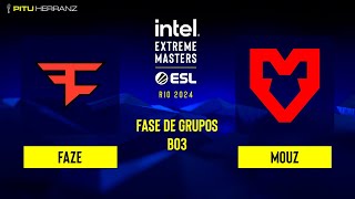 FaZe vs. MOUZ | Fase de grupos | IEM Rio 2024