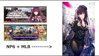 [FGO NA] Scathach NP6 Coin attempts + MLB Crimson Teacher's Pointer