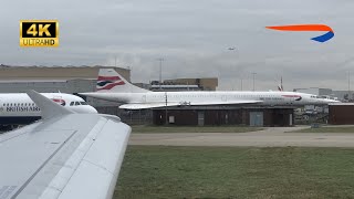 BRITISH AIRWAYS BA730 LONDON HEATHROW TO GENEVA THEN SWISS ALPS - By Air and Rail - SBB (4K)