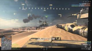 BF4 AbramsTank VS 2 Stealth Jets