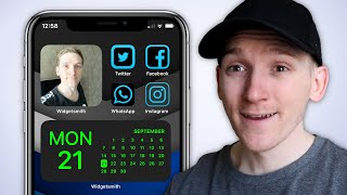 How to Get iOS 14 Aesthetic App Icons & Custom Home Screen Widgets