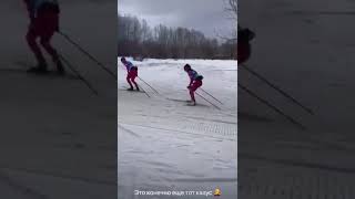 Во время Авачинского марафона прямо на лыжной трассе застрял внедорожник