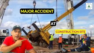 Major Accident At Construction Site 😞| CEI