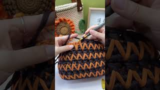 Crochet bag beautiful pattern #handmade