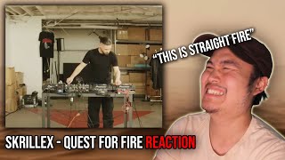 Jazz Musician REACTS to SKRILLEX - QUEST FOR FIRE Basement Set | First Time Listening!