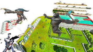 FPS AVATAR SAVE DINOSAURS PARKOUR FOREST - Animal Revolt Battle Simulator