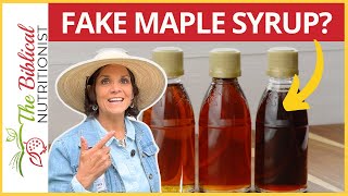 Avoid FAKE Maple Syrup | How to Buy Real Maple Syrup