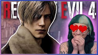 LEON'S GOT JOKES | Playing Chapter 1 of Resident Evil 4 Remake - First Playthrough