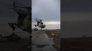 ukraine helicopter leaving area 🇺🇦 #ukraine #shorts #helicopter