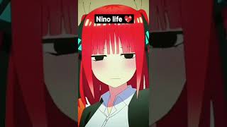 Nino's Life 😎❤️❣️| Anime Shorts 🔥| #gotoubunnohanayome